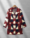 DOUBLE BREASTED WOOLEN JACKET