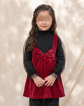 GIRLS VELVET TOP