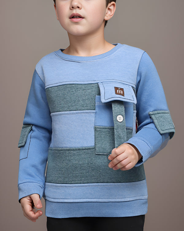 -BOYS SWEAT SHIRT (MINOR FAULT)-