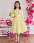 GIRLS EMBROIDERED PISHWAS