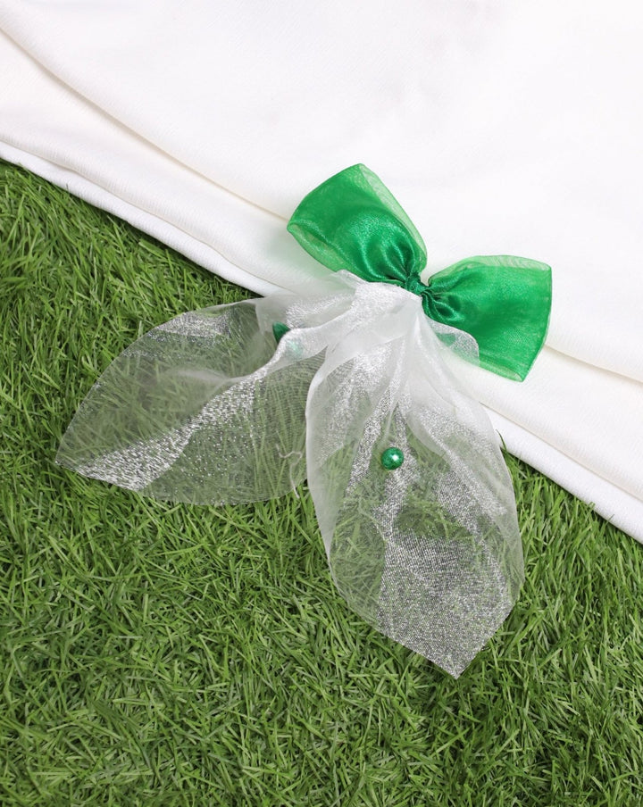 AZADI SCRUNCHIE BARRETTE PIN - Polkadots - 14738NJ-233306 - AZADI SCRUNCHIE BARRETTE PIN