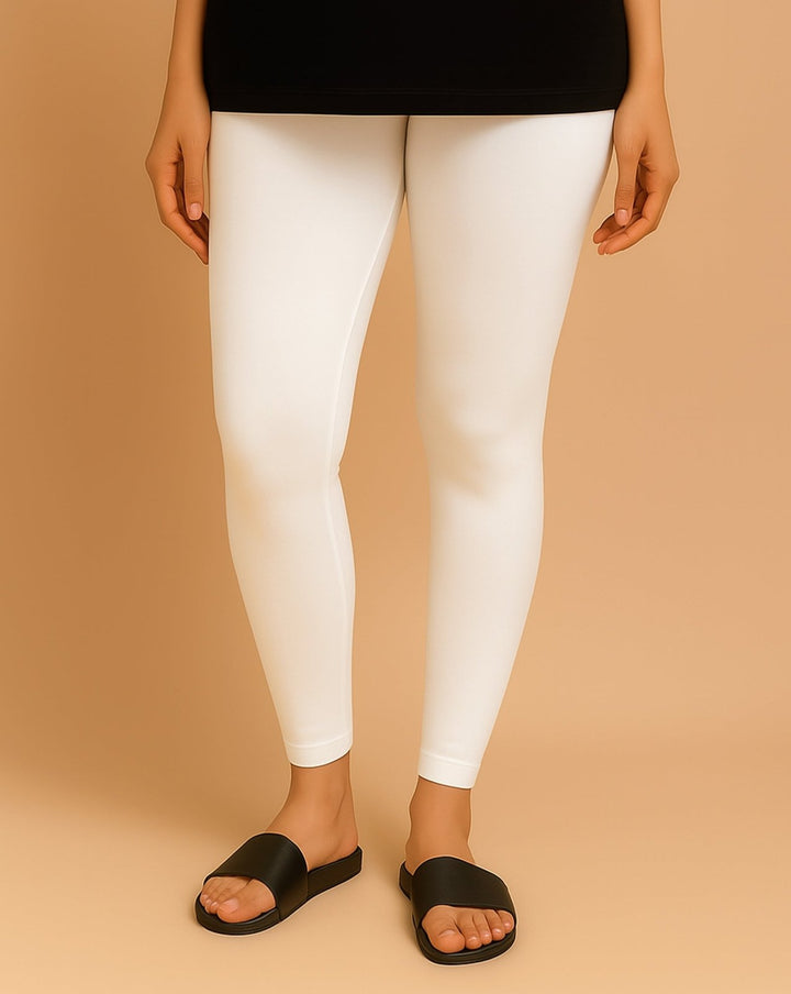 BASIC STRAIGHT TIGHTS - Polkadots - 11682PD1-203379 - BASIC STRAIGHT TIGHTS