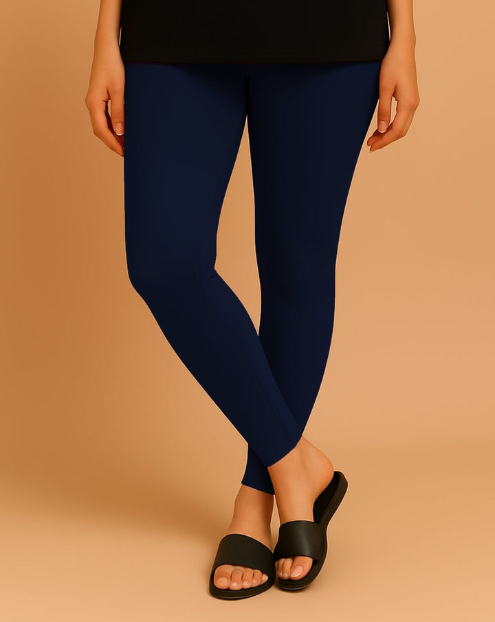 BASIC STRAIGHT TIGHTS - Polkadots - 11682PD1-200935 - BASIC STRAIGHT TIGHTS