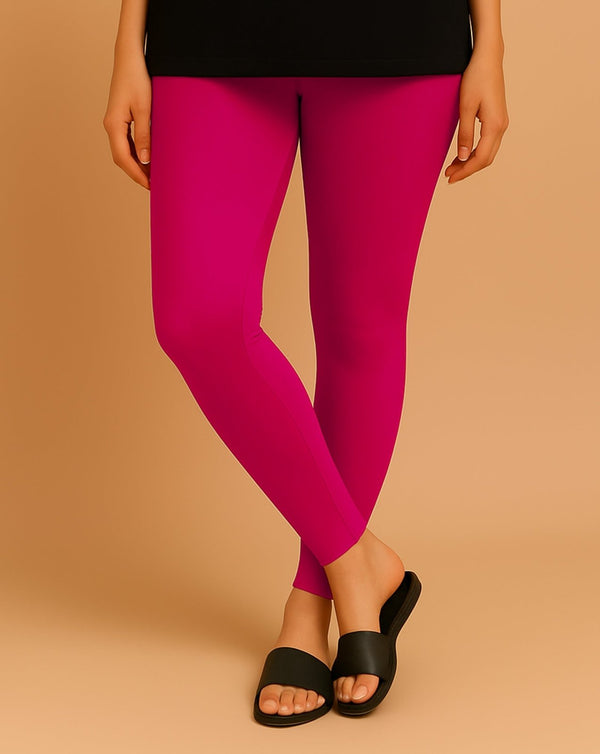 BASIC STRAIGHT TIGHTS - Polkadots - 11682PD-074901 - BASIC STRAIGHT TIGHTS