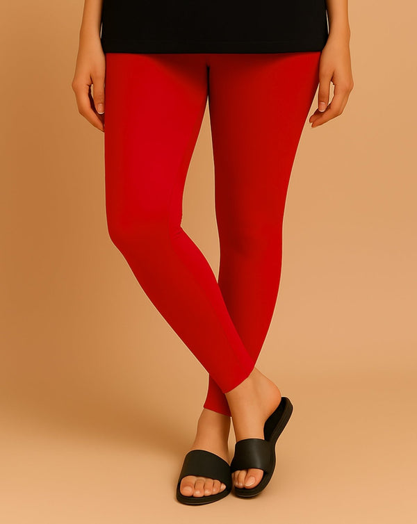 BASIC STRAIGHT TIGHTS - Polkadots - 11682PD-074902 - BASIC STRAIGHT TIGHTS