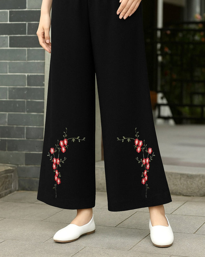 | BELL BOTTOM TROUSERS | - Polkadots - 10750HG-054071 - | BELL BOTTOM TROUSERS |