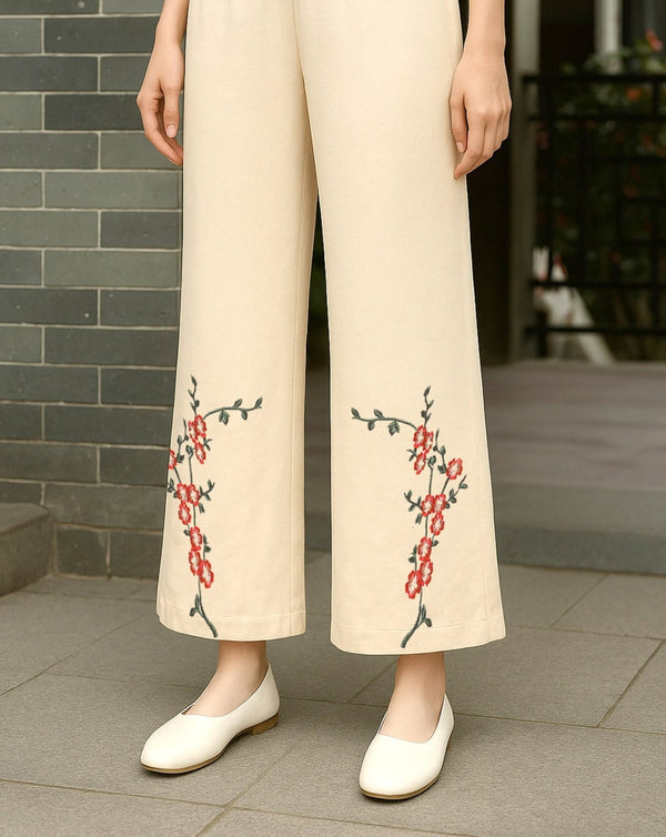 | BELL BOTTOM TROUSERS | - Polkadots - 10750HG-054075 - | BELL BOTTOM TROUSERS |