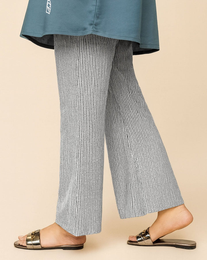  - BELL BOTTOM TROUSERS - Polkadots - 11698PD-225930 - BELL BOTTOM TROUSERS - 