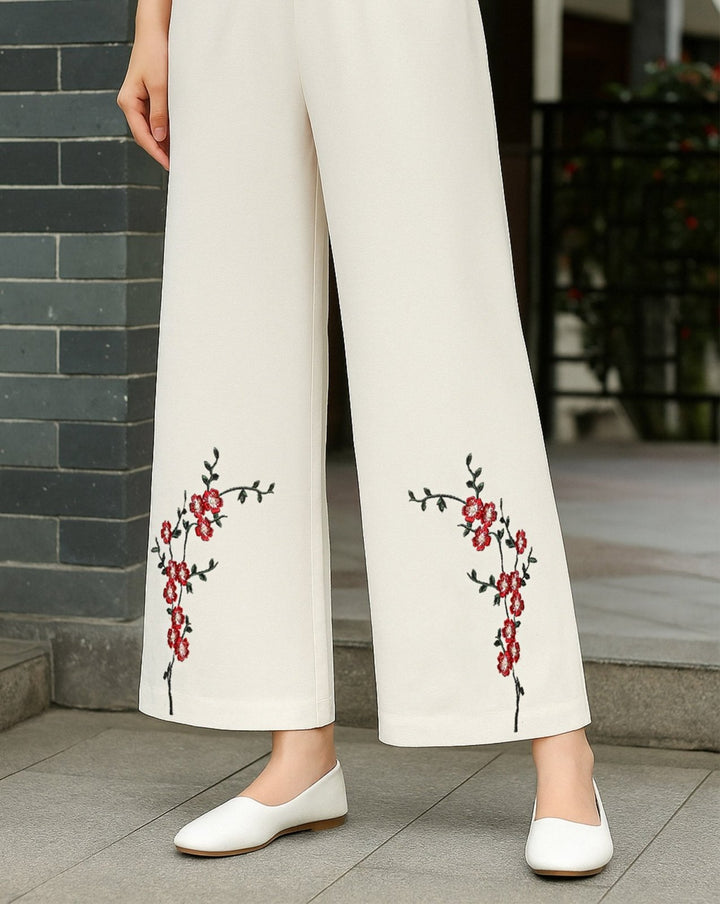| BELL BOTTOM TROUSERS | - Polkadots - 10750HG-054079 - | BELL BOTTOM TROUSERS |