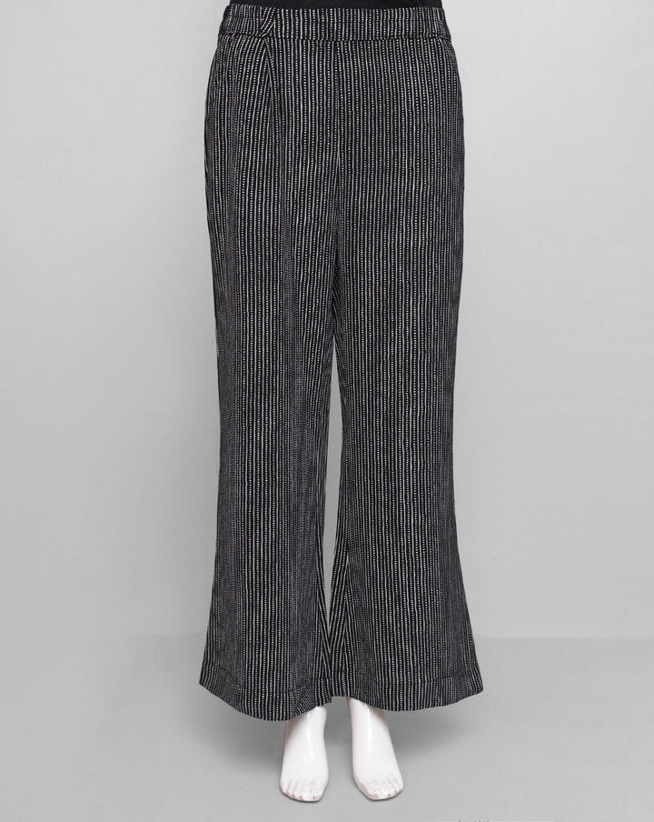  - BELL BOTTOM TROUSERS - Polkadots - 11698PD-073269 - BELL BOTTOM TROUSERS - 