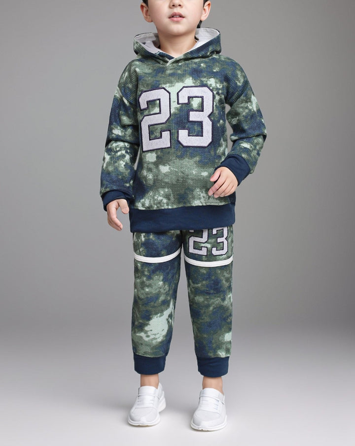 BOYS 2 PIECE CLOTHING SET - Polkadots - 14715AY-233048 - BOYS 2 PIECE CLOTHING SET