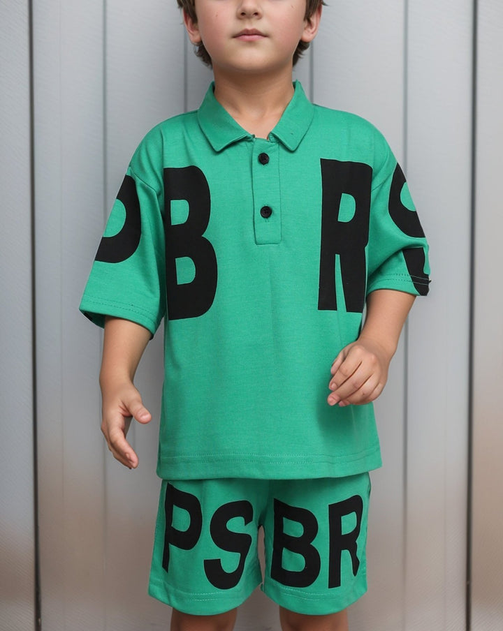 BOYS 2 PIECE CLOTHING SET - Polkadots - 14745PD-233376 - BOYS 2 PIECE CLOTHING SET