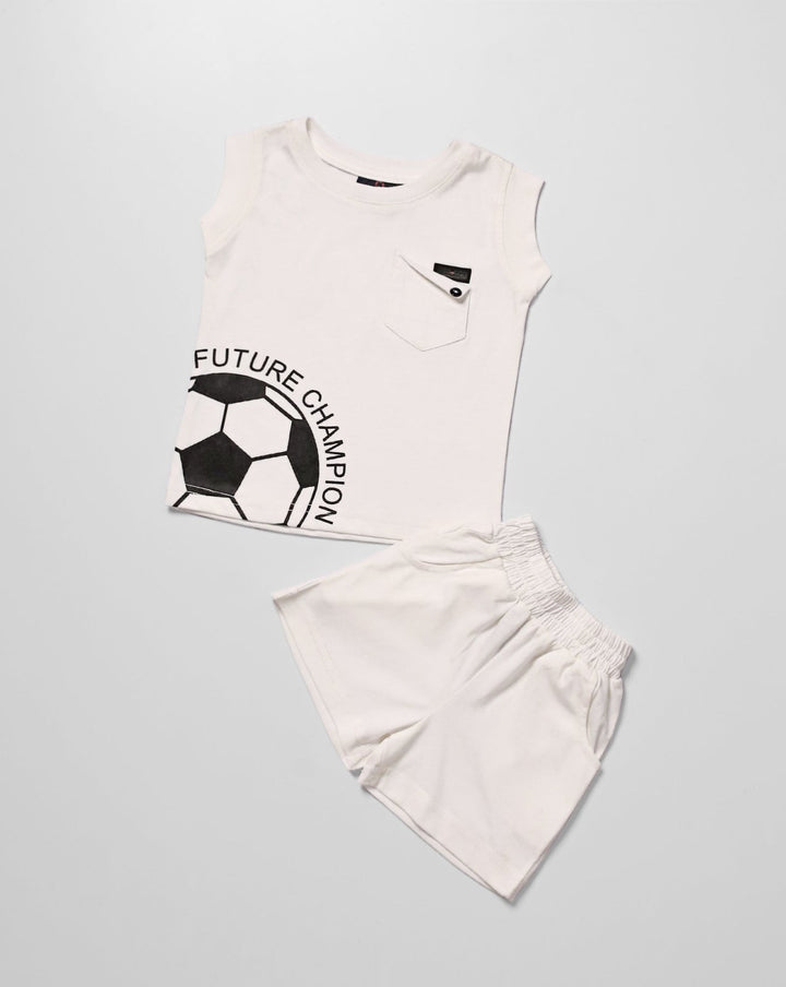 BOYS 2 PIECE CLOTHING SET - Polkadots - 14273PD-233868 - BOYS 2 PIECE CLOTHING SET