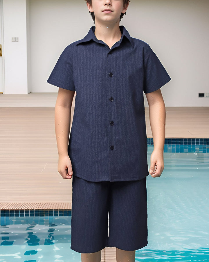 BOYS 2 PIECE CLOTHING SET - Polkadots - 14558AY-230397 - BOYS 2 PIECE CLOTHING SET