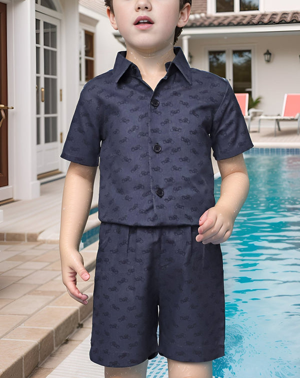 BOYS 2 PIECE CLOTHING SET - Polkadots - 14558AY-230357 - BOYS 2 PIECE CLOTHING SET