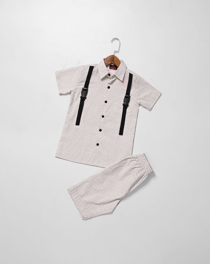 BOYS 2 PIECE CLOTHING SET - Polkadots - 14558AY-230352 - BOYS 2 PIECE CLOTHING SET