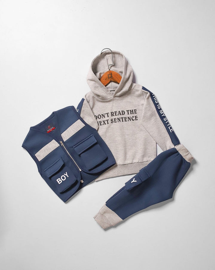 BOYS 3 PIECE CLOTHING SET - Polkadots - 13299AT-235377 - BOYS 3 PIECE CLOTHING SET