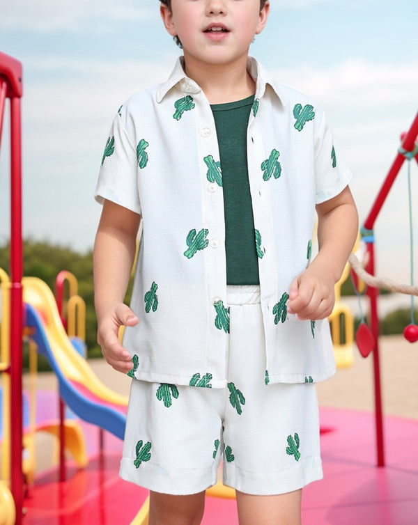 BOYS 3 PIECE CLOTHING SET (MINOR FAULT) - Polkadots - 14660AY-231933 - BOYS 3 PIECE CLOTHING SET (MINOR FAULT)