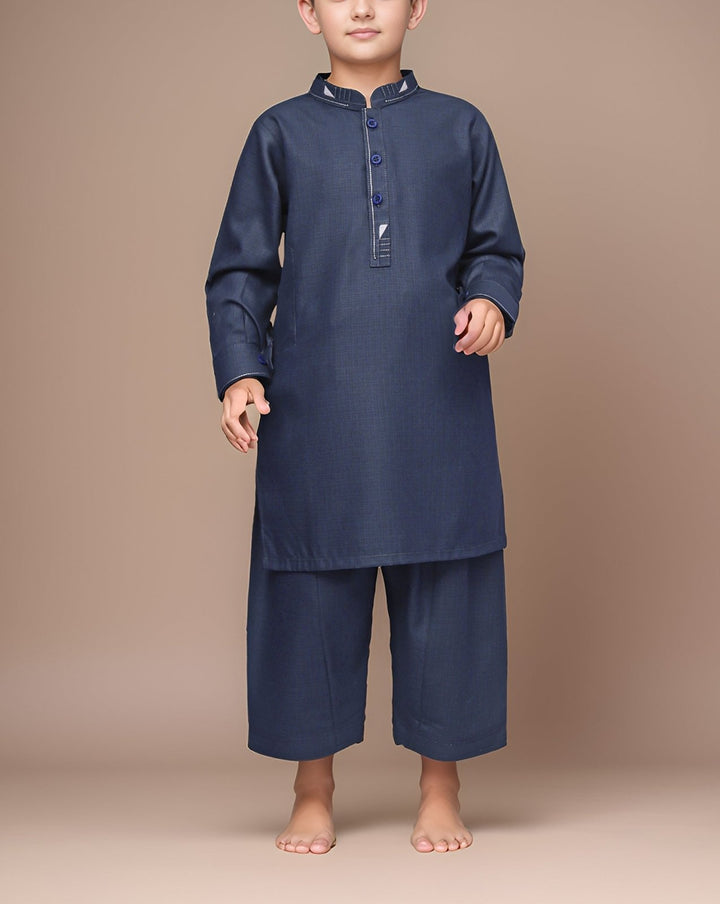 | BOYS KURTA SHALWAR | - Polkadots - 14418NP-228180 - | BOYS KURTA SHALWAR |