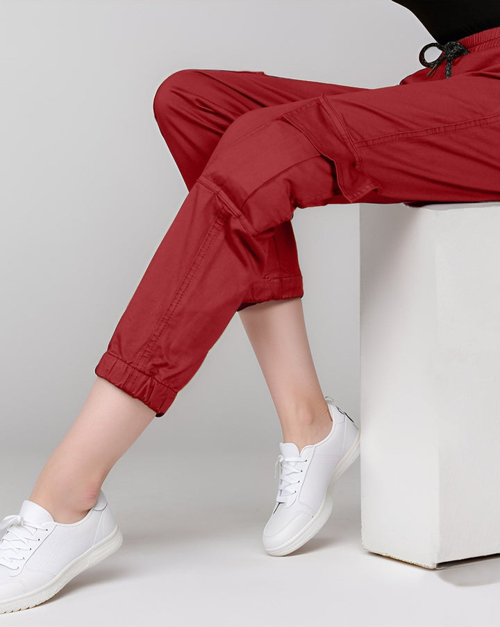 CARGO PANTS - Polkadots - 10633ZJ-078098 - CARGO PANTS