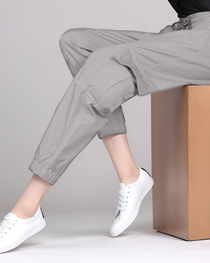 CARGO PANTS - Polkadots - 10633ZJ-229438 - CARGO PANTS