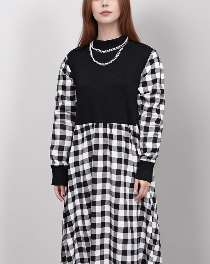 CHECKERED MAXI - Polkadots - 14741HG-233328 - CHECKERED MAXI