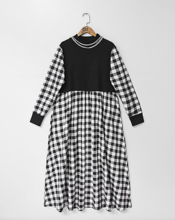 CHECKERED MAXI - Polkadots - 14741HG-233328 - CHECKERED MAXI