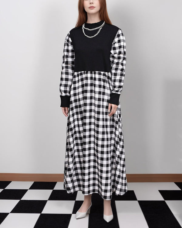 CHECKERED MAXI - Polkadots - 14741HG-233328 - CHECKERED MAXI