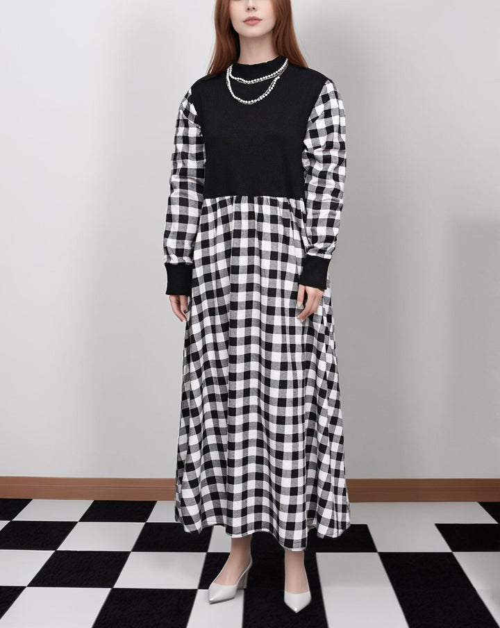 CHECKERED MAXI - Polkadots - 14741HG-233328 - CHECKERED MAXI