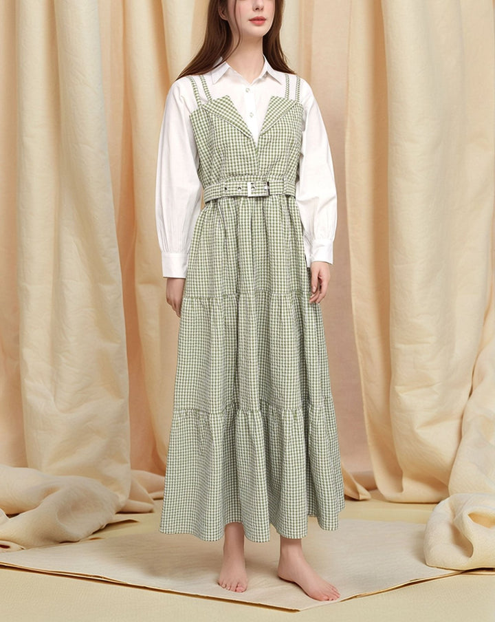 CHECKERED MAXI - Polkadots - 14576HG-230850 - CHECKERED MAXI