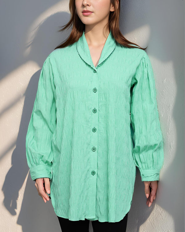  - CHECKERED TOP - Polkadots - 14309QA-226038 - CHECKERED TOP - 