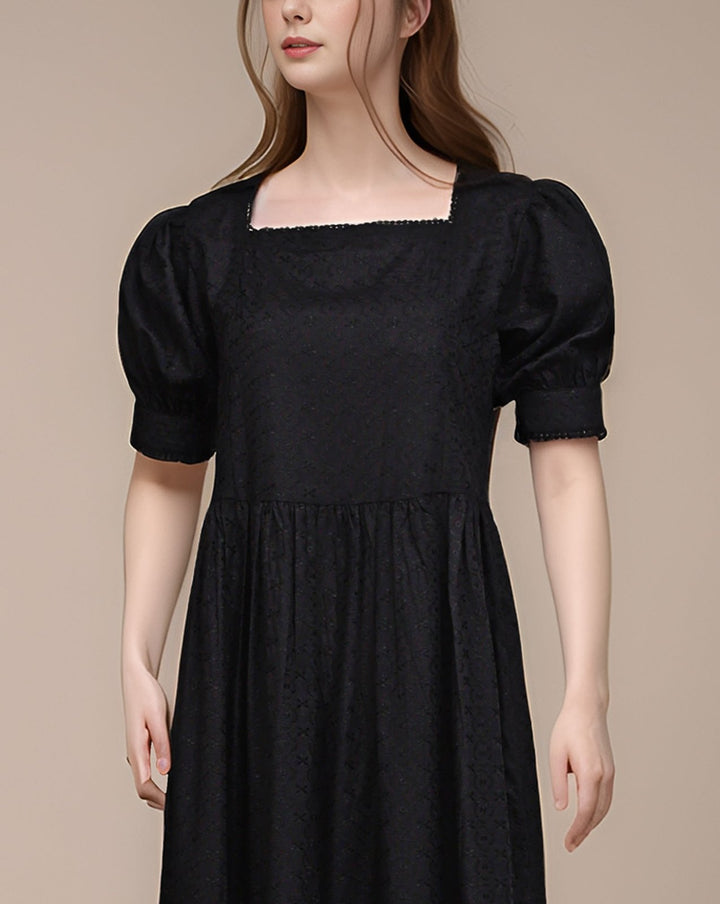 CHIKANKARI MAXI - Polkadots - 14402HG - 227580 - CHIKANKARI MAXI