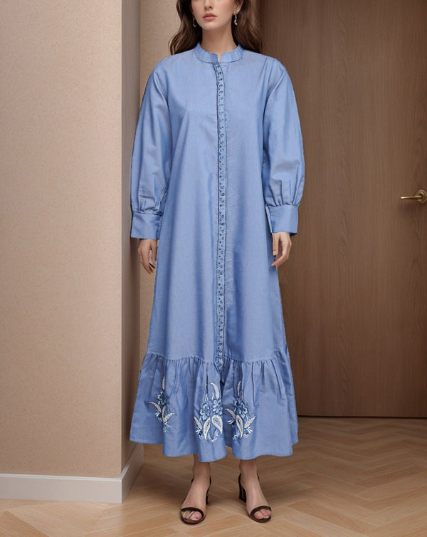 DENIM MAXI - Polkadots - 14749MN-233433 - DENIM MAXI