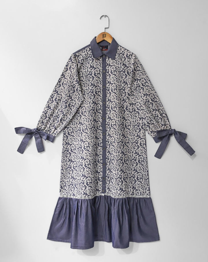 DENIM MAXI (MINOR FAULT) - Polkadots - 14238AR-224955 - DENIM MAXI (MINOR FAULT)