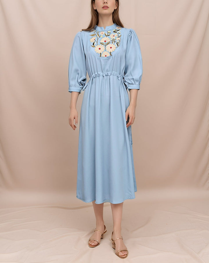  - EMBROIDERED MAXI - Polkadots - 14439HG-228128 - EMBROIDERED MAXI - 