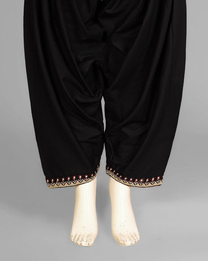  - EMBROIDERED SHALWAR - Polkadots - 11589PD-071057 - EMBROIDERED SHALWAR - 