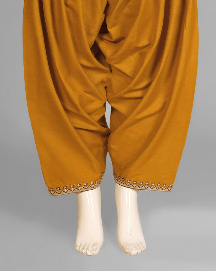  - EMBROIDERED SHALWAR - Polkadots - 11589PD-071065 - EMBROIDERED SHALWAR - 