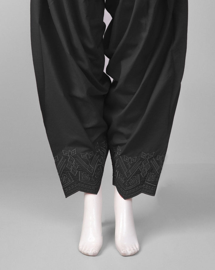 | EMBROIDERED SHALWAR | - Polkadots - 10912HG - 057221 - EMBROIDERED SHALWAR - Polkadots - 10912HG - 057221 - EMBROIDERED SHALWAR