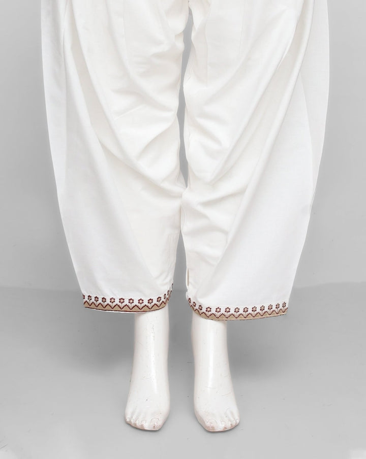  - EMBROIDERED SHALWAR - Polkadots - 11589PD-229394 - EMBROIDERED SHALWAR - 