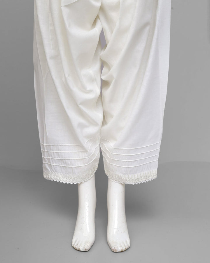  - EMBROIDERED SHALWAR - Polkadots - 10019HG-199932 - EMBROIDERED SHALWAR - 