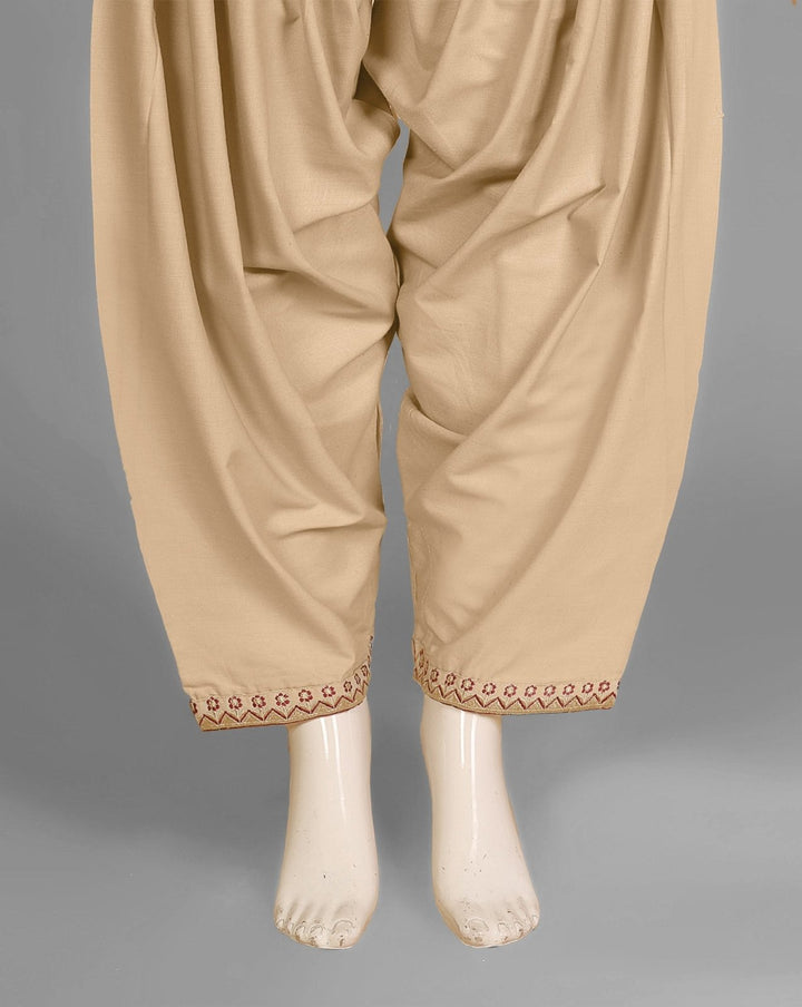  - EMBROIDERED SHALWAR - Polkadots - 11589PD-071061 - EMBROIDERED SHALWAR - 