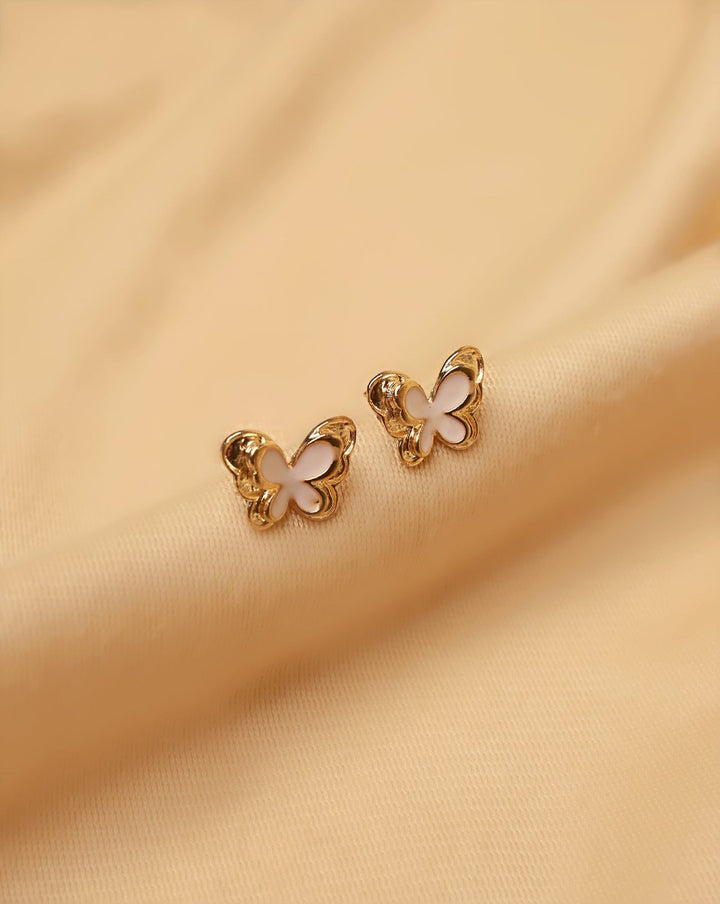  - FANCY STUDS EARINGS - Polkadots - 14618NJ-231237 - FANCY STUDS EARINGS - 