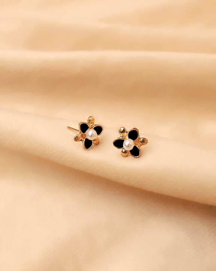  - FANCY STUDS EARINGS - Polkadots - 14618NJ-231227 - FANCY STUDS EARINGS - 