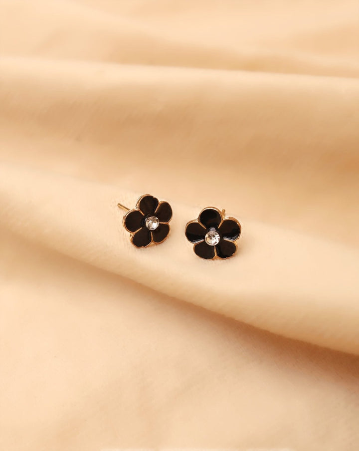  - FANCY STUDS EARINGS - Polkadots - 14618NJ-231228 - FANCY STUDS EARINGS - 