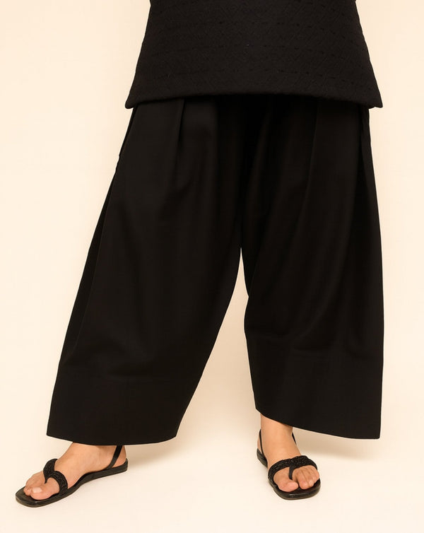 FARSHI SHALWAR (MINOR FAULT) - Polkadots - 14711PD-232995 - FARSHI SHALWAR (MINOR FAULT)