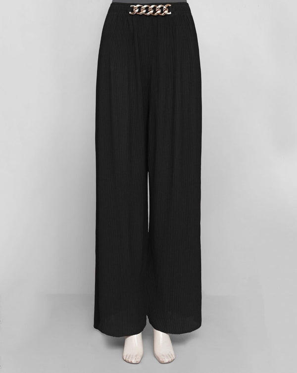 FLARED PANTS - Polkadots - 14265WF - 225256 - FLARED PANTS