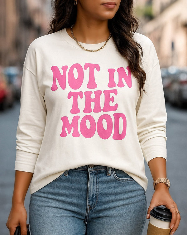 FULL SLEEVES PRINTED T SHIRT - Polkadots - 13223PD-207712 - FULL SLEEVES PRINTED T SHIRT