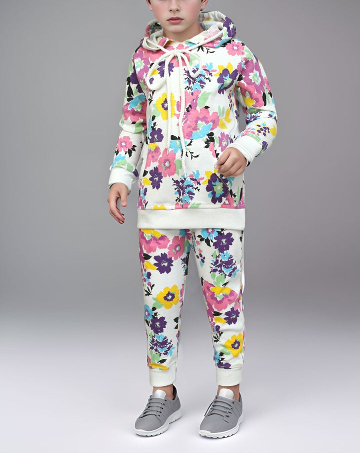 GIRLS 2 PIECE SUIT - Polkadots - 12180PD4-218420 - GIRLS 2 PIECE SUIT