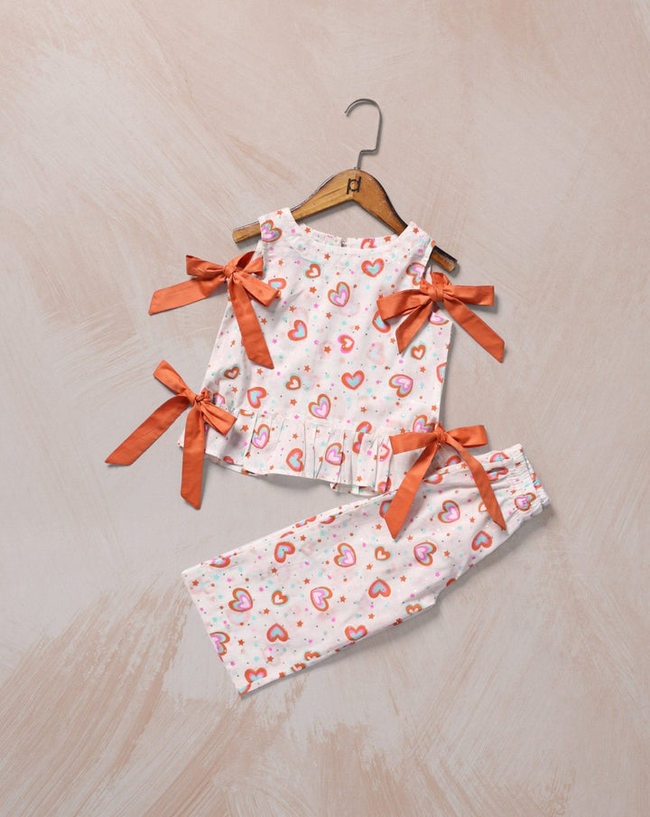 GIRLS 2 PIECE SUIT - Polkadots - 14652AY-231820 - GIRLS 2 PIECE SUIT