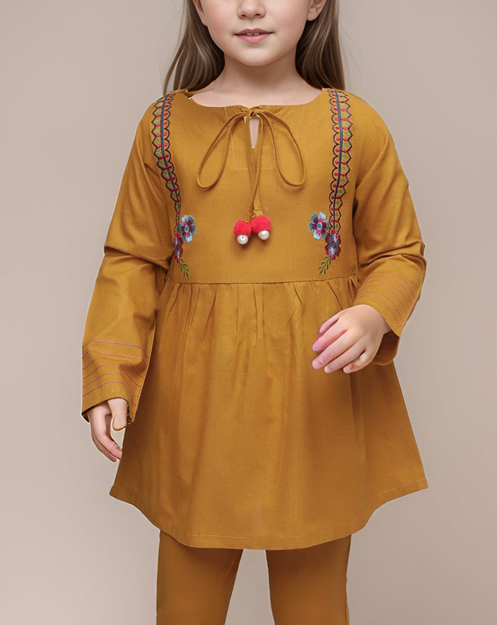 GIRLS 2 PIECE SUIT - Polkadots - 13773AY-236333 - GIRLS 2 PIECE SUIT